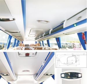 Bybuss Interiør Trim For Dashborad Bryter Bagasje Rack Outlet Aluminium Bar Hange Ring